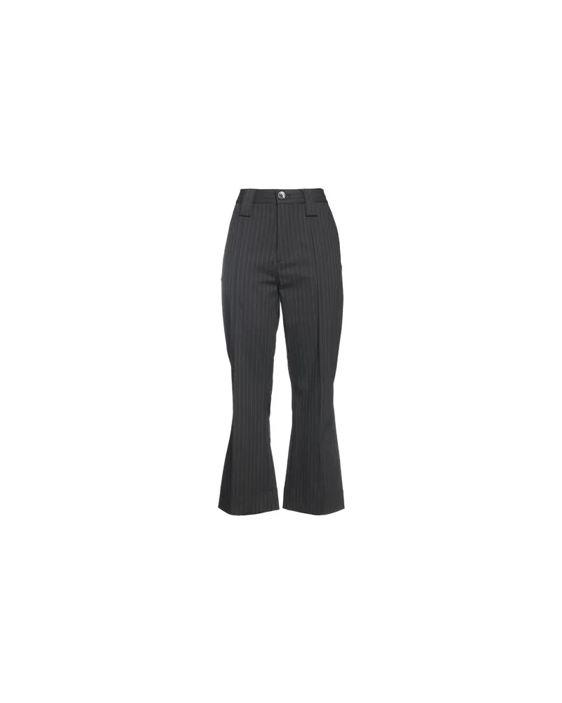 Ganni HOSEN & RÖCKE - Hosenauf YOOX.COM Braungrau