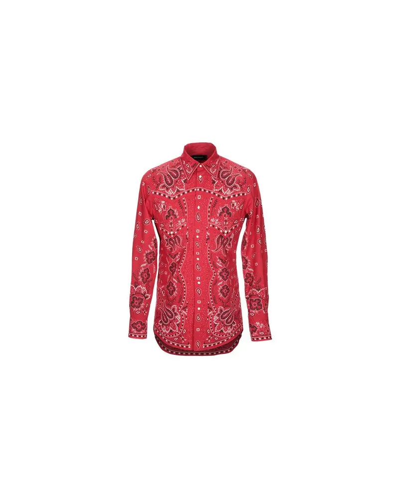 Dsquared2 TOPS - Hemdenauf YOOX.COM Rot
