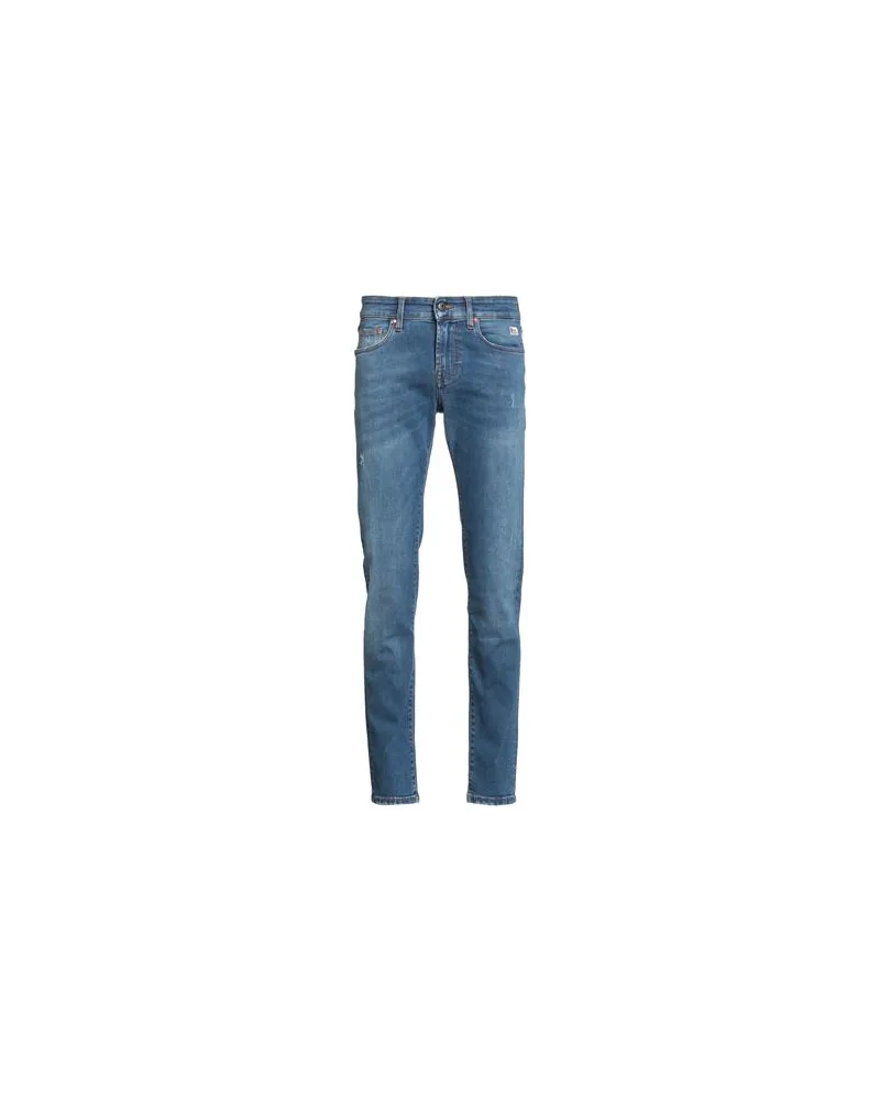 Roy Roger's HOSEN & RÖCKE - Jeanshosenauf YOOX.COM Blau