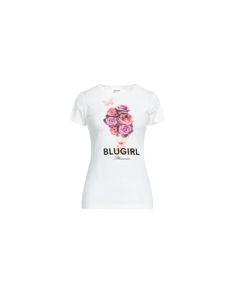 Blumarine TOPS - T-shirtsauf YOOX.COM Weiß