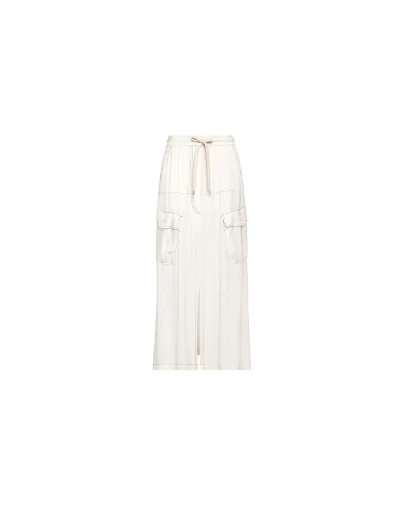 Pinko HOSEN & RÖCKE - Maxi-Röckeauf YOOX.COM Elfenbein