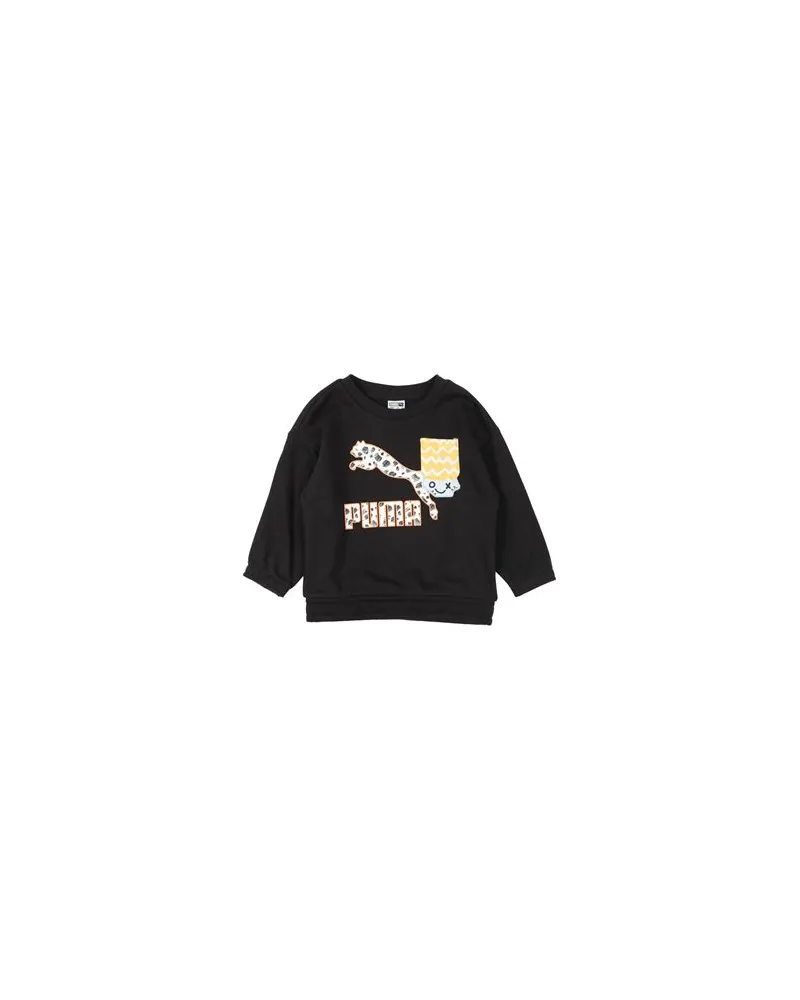 Puma CLASSICS MIX MTCH Crew TR - TOPS - Sweatshirtsauf YOOX.COM Schwarz