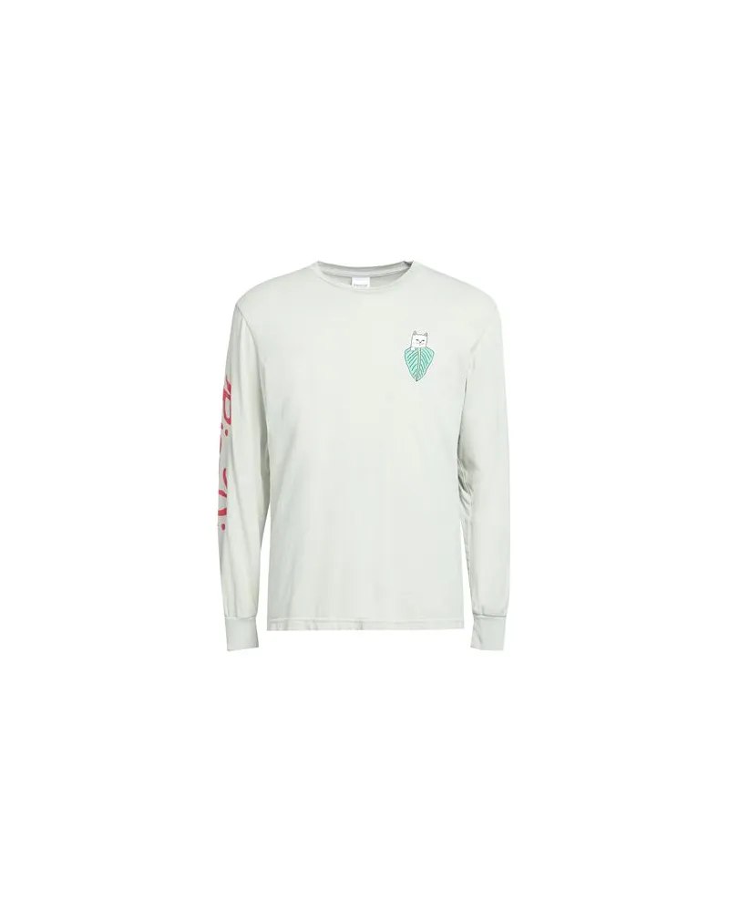 Ripndip Nermal Portrait LS  - Nermal Portrait LS - TOPS - T-shirtsauf YOOX.COM Salbeigrün