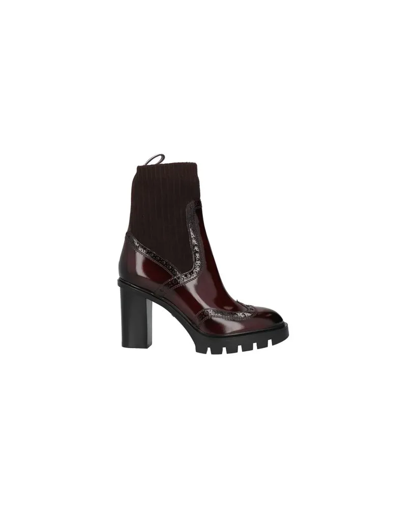 Santoni SCHUHE - Stiefelettenauf YOOX.COM Bordeaux