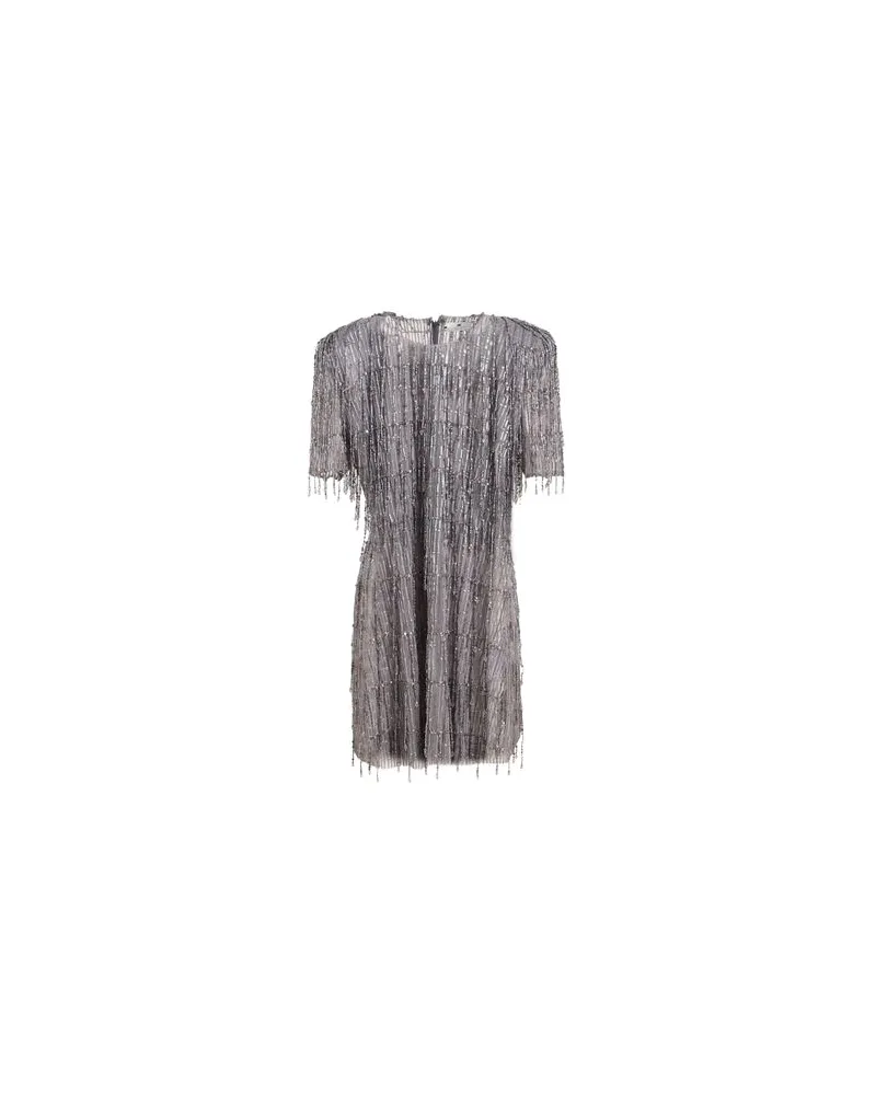 Elisabetta Franchi KLEIDER - Mini-Kleiderauf YOOX.COM Grau