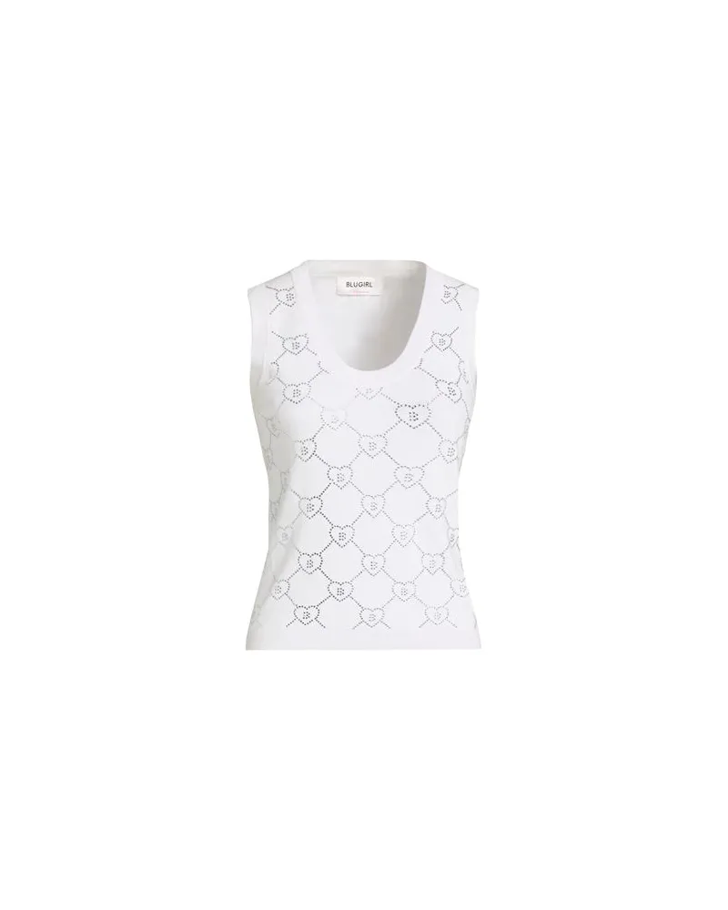 Blumarine STRICKWAREN - Pulloverauf YOOX.COM Weiß