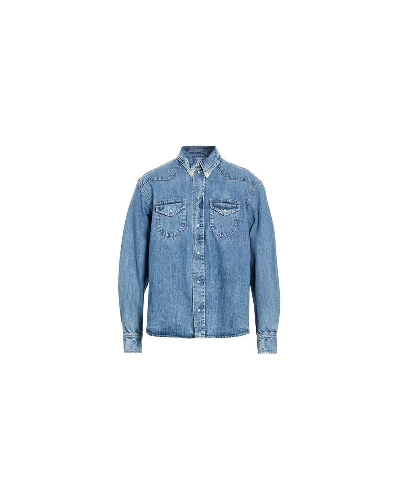 Bally TOPS - Jeanshemdenauf YOOX.COM Blau