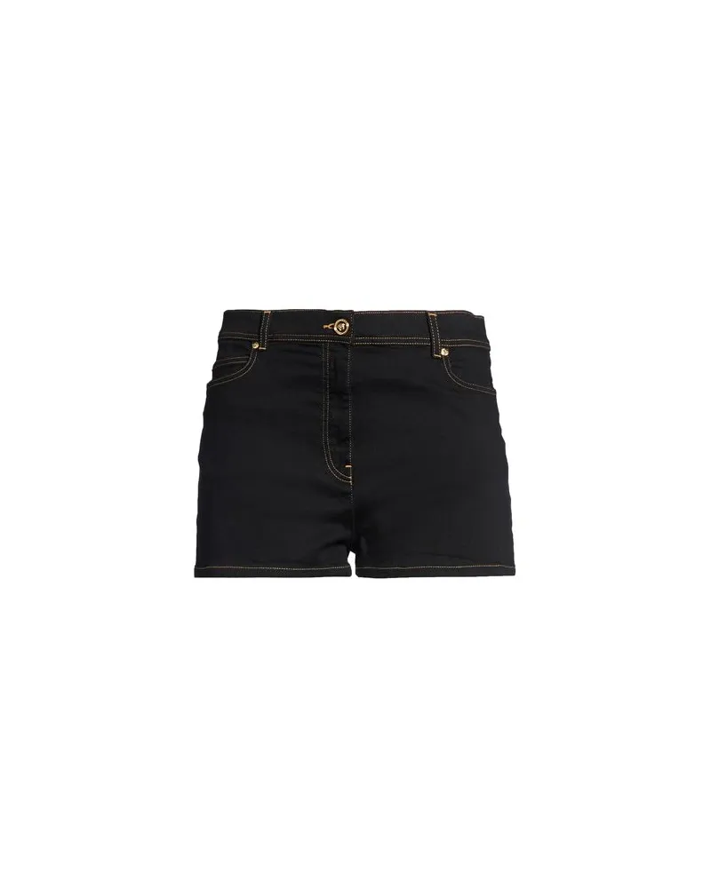 Versace HOSEN & RÖCKE - Jeansshortsauf YOOX.COM Schwarz