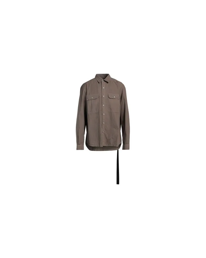 DRKSHDW by Rick Owens TOPS - Hemdenauf YOOX.COM Khaki