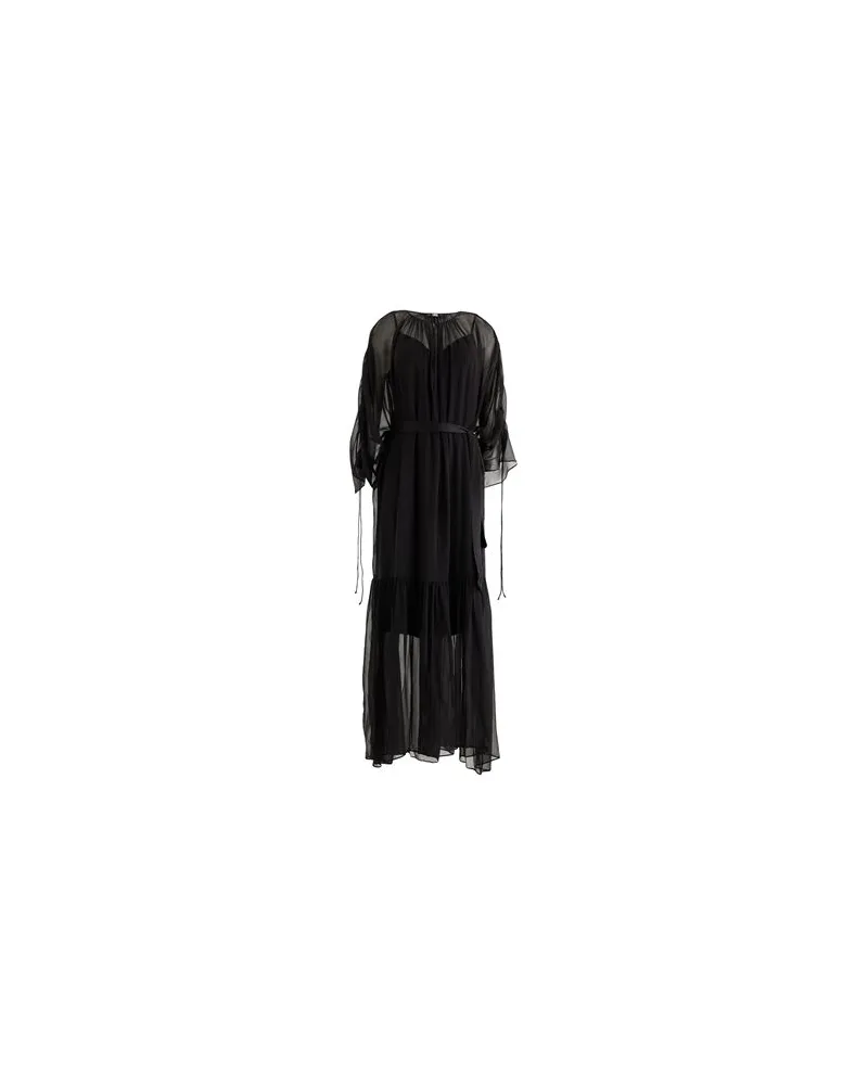 Karl Lagerfeld KLEIDER - Maxi-Kleiderauf YOOX.COM Schwarz