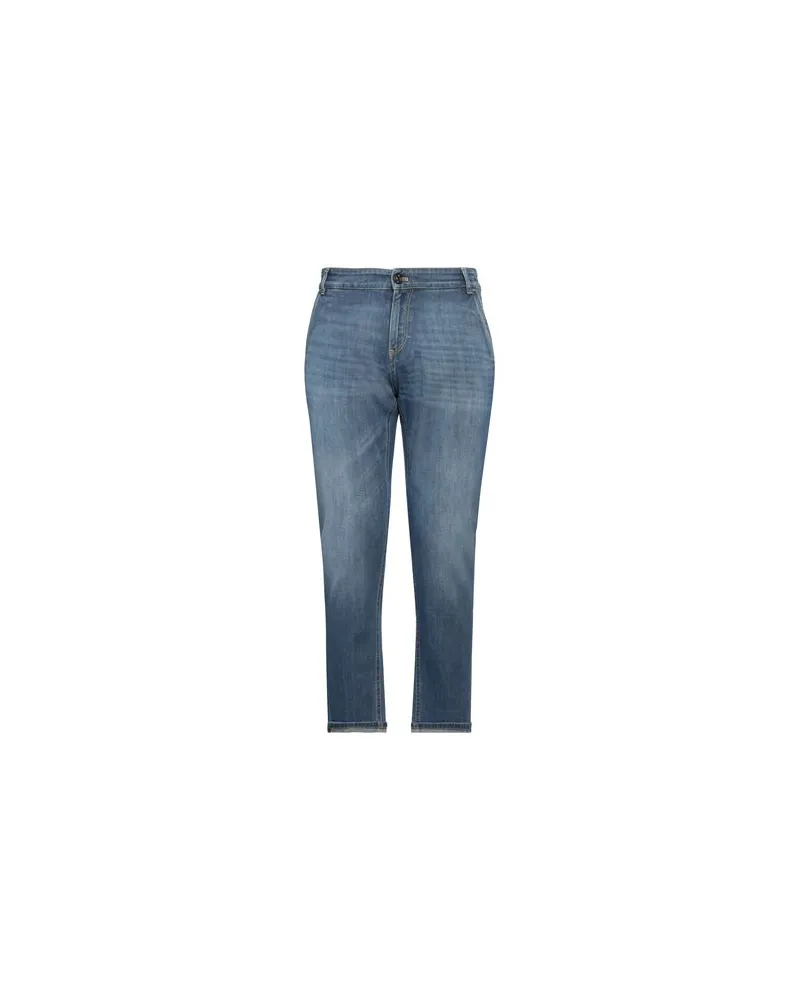 PT TORINO HOSEN & RÖCKE - Jeanshosenauf YOOX.COM Blau