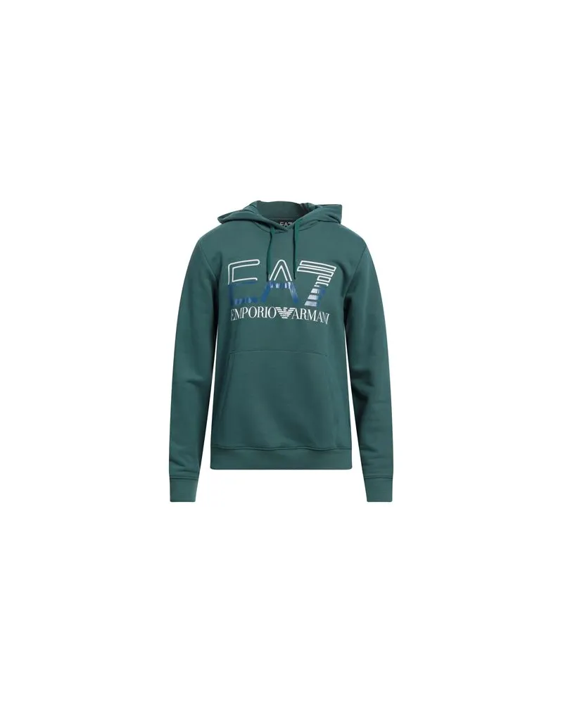 EA7 TOPS - Sweatshirtsauf YOOX.COM Grün