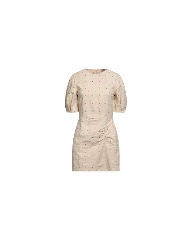 Sessùn KLEIDER - Mini-Kleiderauf YOOX.COM Beige