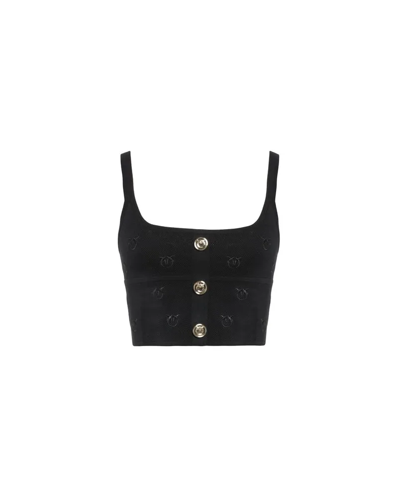 Pinko TOPS - Topsauf YOOX.COM Schwarz