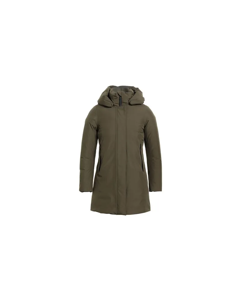 Woolrich JACKEN & MÄNTEL - Mäntelauf YOOX.COM Militärgrün