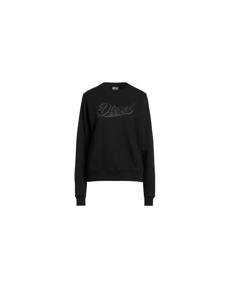 Diesel TOPS - Sweatshirtsauf YOOX.COM Schwarz