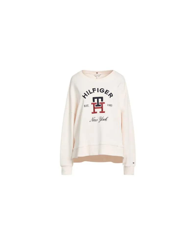 Tommy Hilfiger TOPS - Sweatshirtsauf YOOX.COM Elfenbein