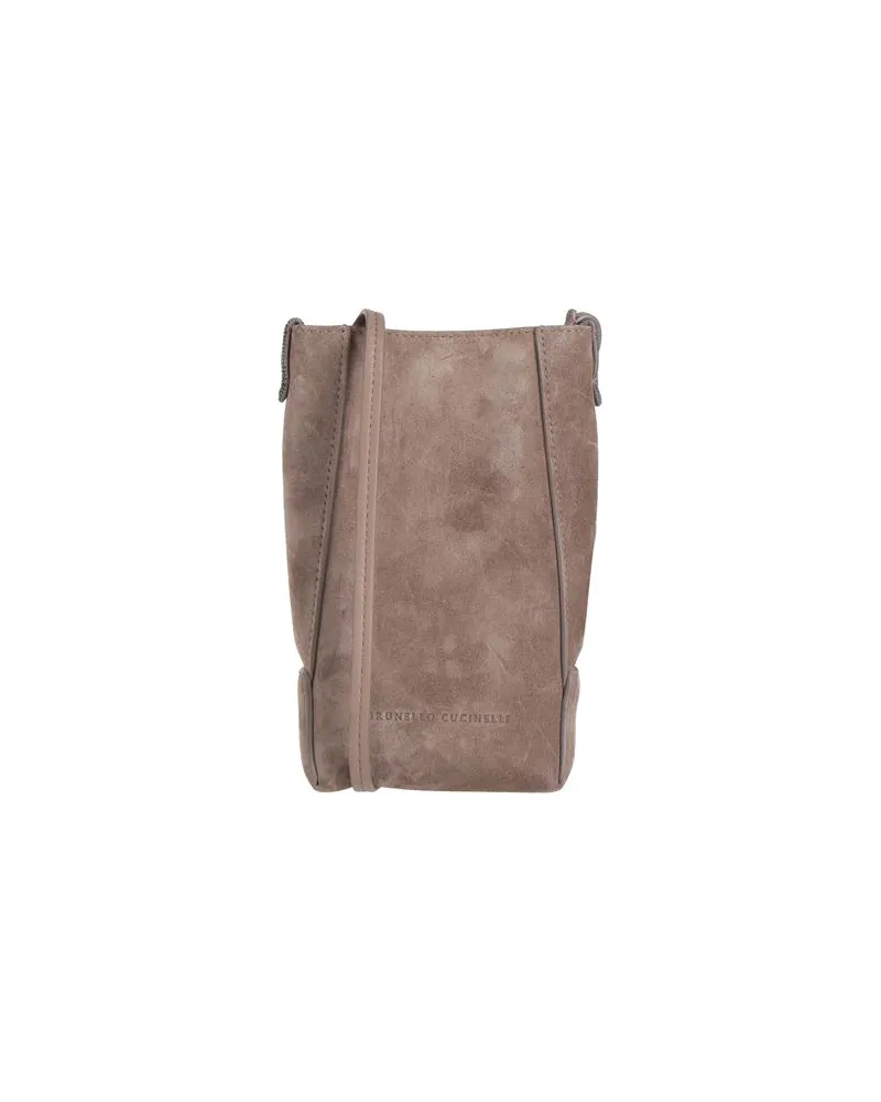 Brunello Cucinelli TASCHEN - Umhängetascheauf YOOX.COM Maulwurfsgrau
