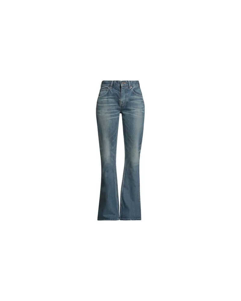 Celine HOSEN & RÖCKE - Jeanshosenauf YOOX.COM Blau
