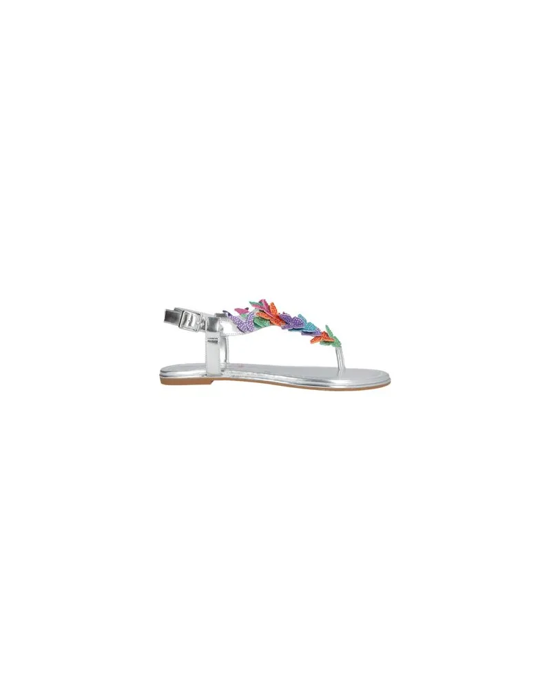 Buffalo SCHUHE - Zehentrennerauf YOOX.COM Silber