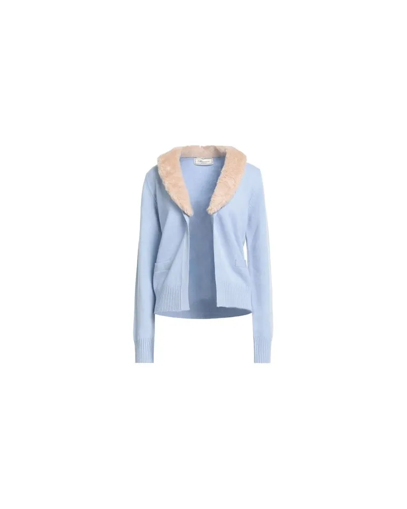 Blumarine STRICKWAREN - Strickjackenauf YOOX.COM Himmelblau