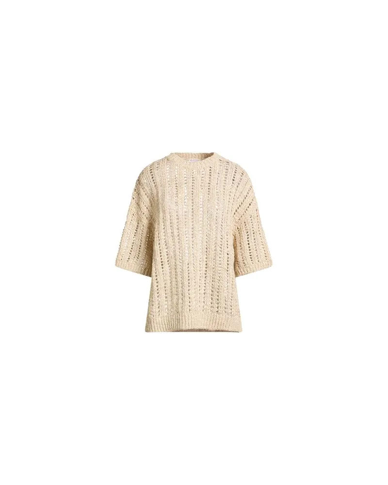 Brunello Cucinelli STRICKWAREN - Pulloverauf YOOX.COM Beige