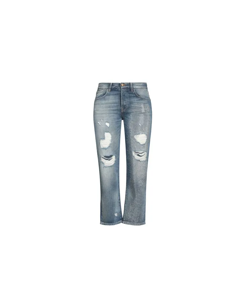 Roy Roger's HOSEN & RÖCKE - Jeanshosenauf YOOX.COM Blau