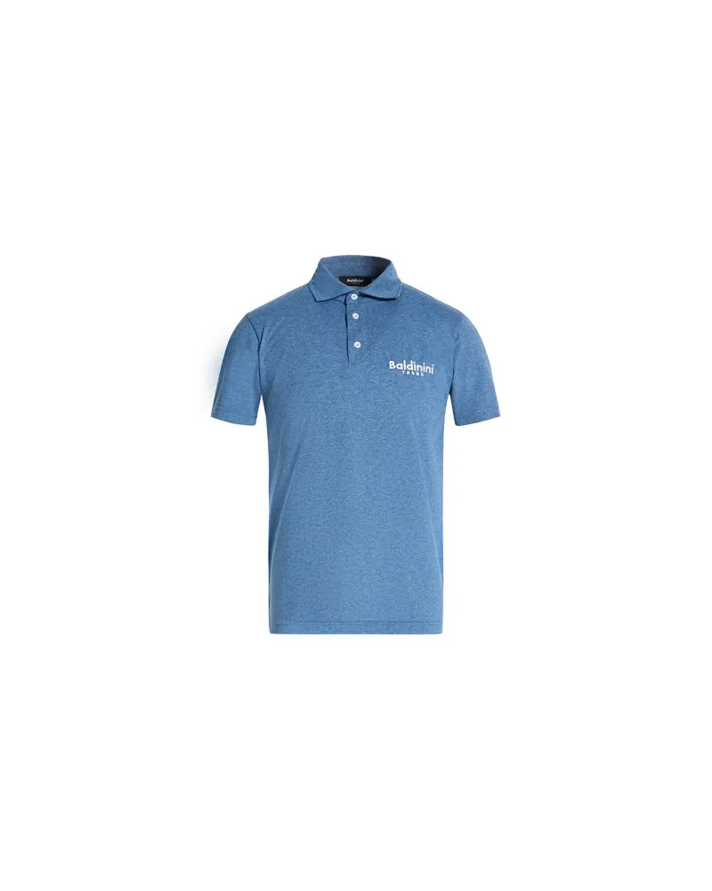 Baldinini TOPS - Poloshirtsauf YOOX.COM Taubenblau