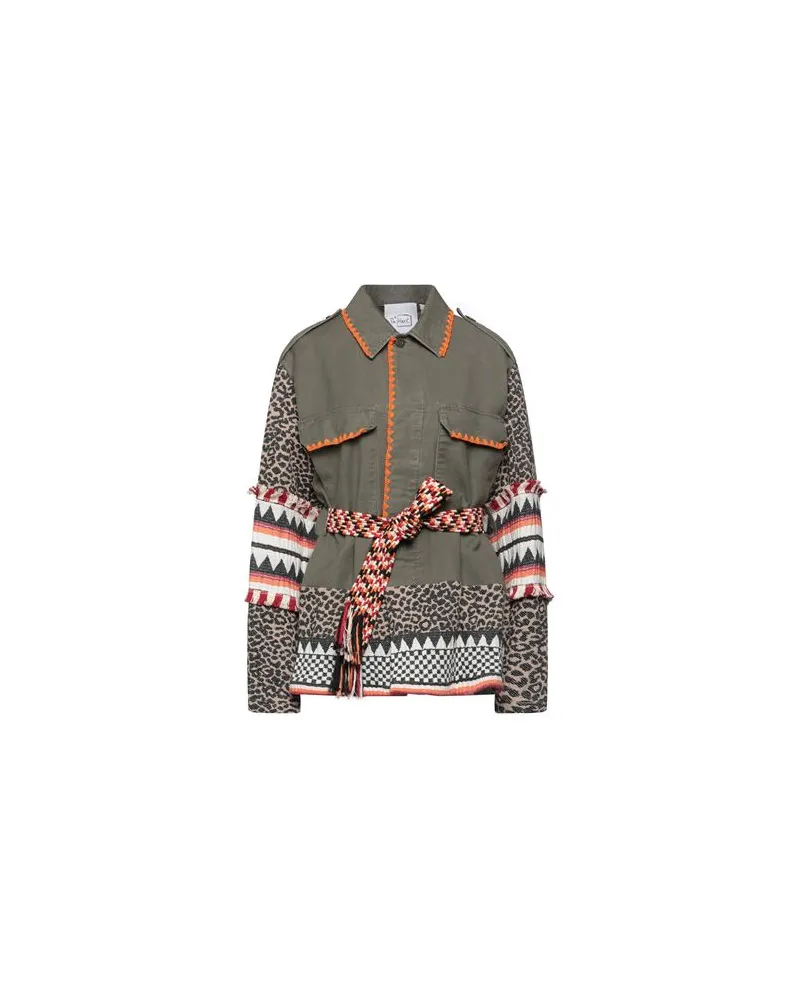 De' Hart TOPS - Hemdenauf YOOX.COM Militärgrün