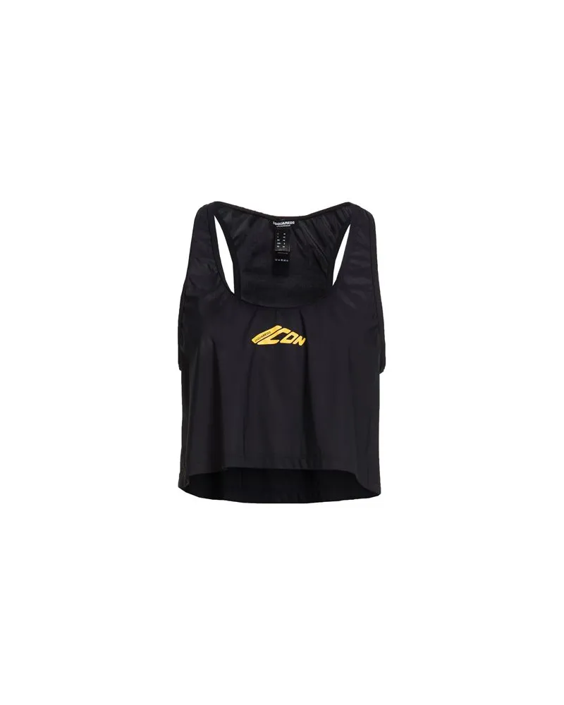 Dsquared2 ICON - TOPS - Tank Topsauf YOOX.COM Schwarz