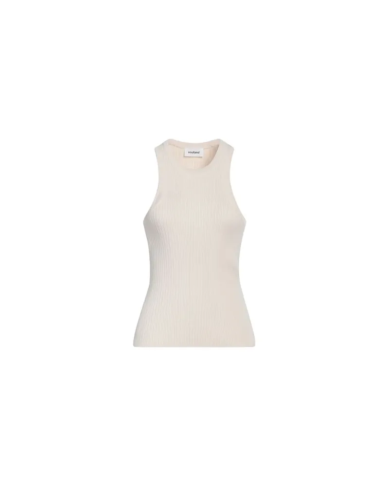 Soulland TOPS - Tank Topsauf YOOX.COM Cremeweiß