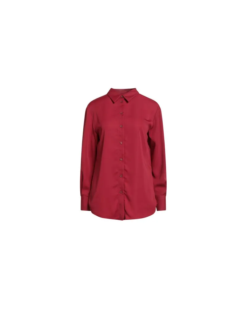 Calvin Klein TOPS - Hemdenauf YOOX.COM Ziegelrot