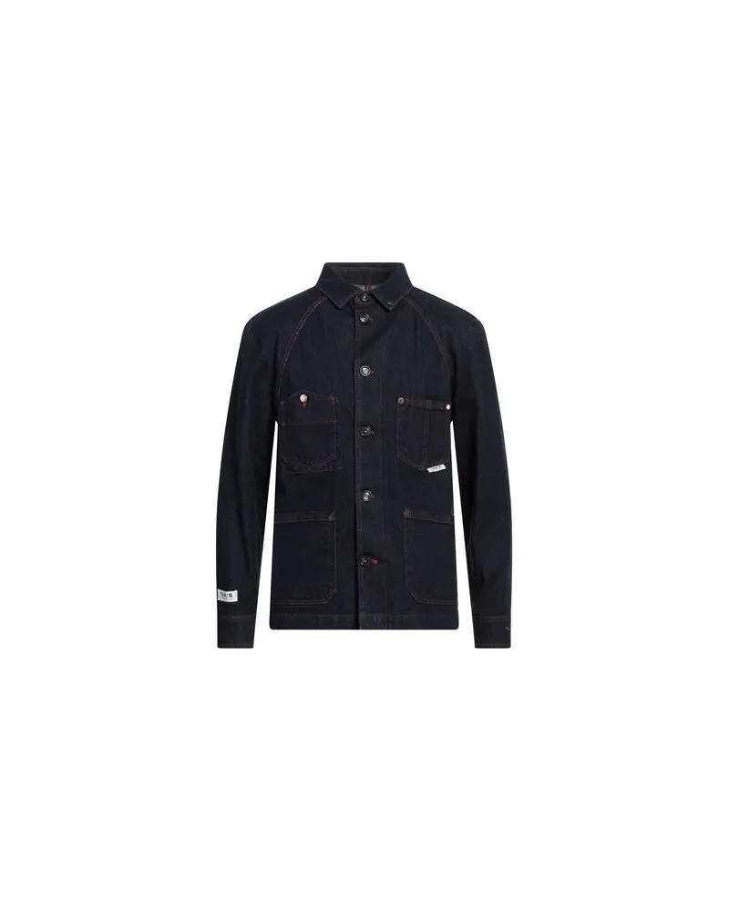 BERNA JACKEN & MÄNTEL - Jeansjacken/Mäntelauf YOOX.COM Blau