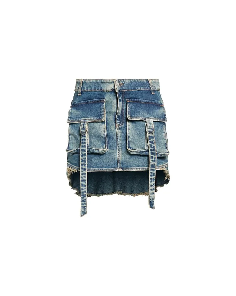 Blumarine HOSEN & RÖCKE - Jeansröckeauf YOOX.COM Blau