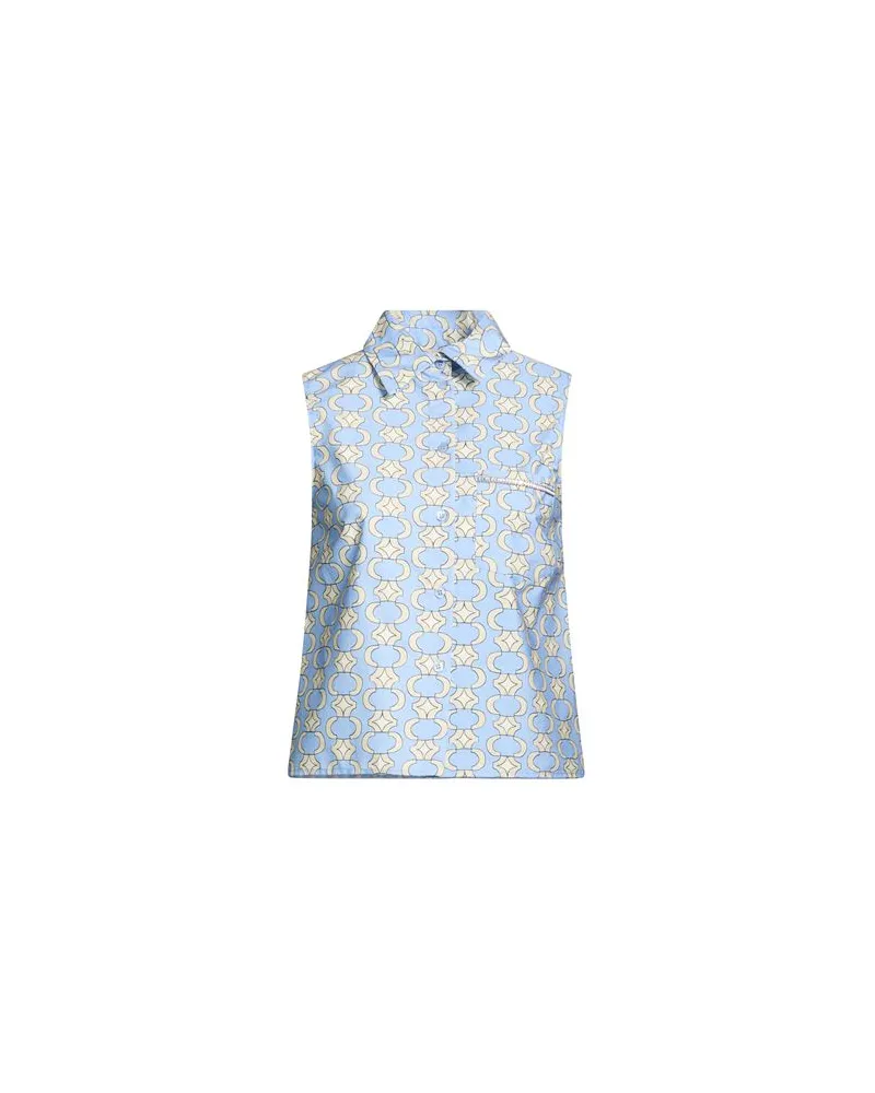 Liu Jo TOPS - Hemdenauf YOOX.COM Azurblau