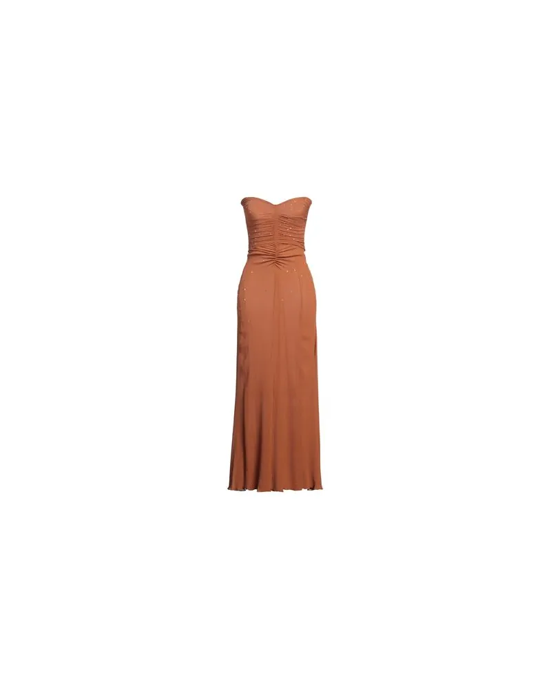 forte_forte KLEIDER - Maxi-Kleiderauf YOOX.COM Braun