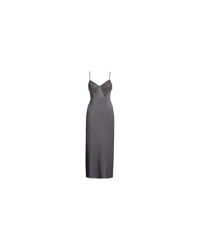 ATTICO KLEIDER - Midi-Kleiderauf YOOX.COM Grau