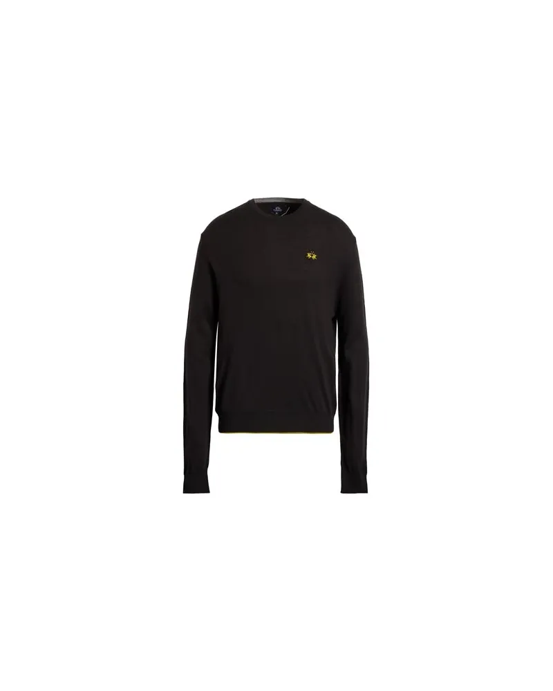 La Martina STRICKWAREN - Pulloverauf YOOX.COM Schwarz