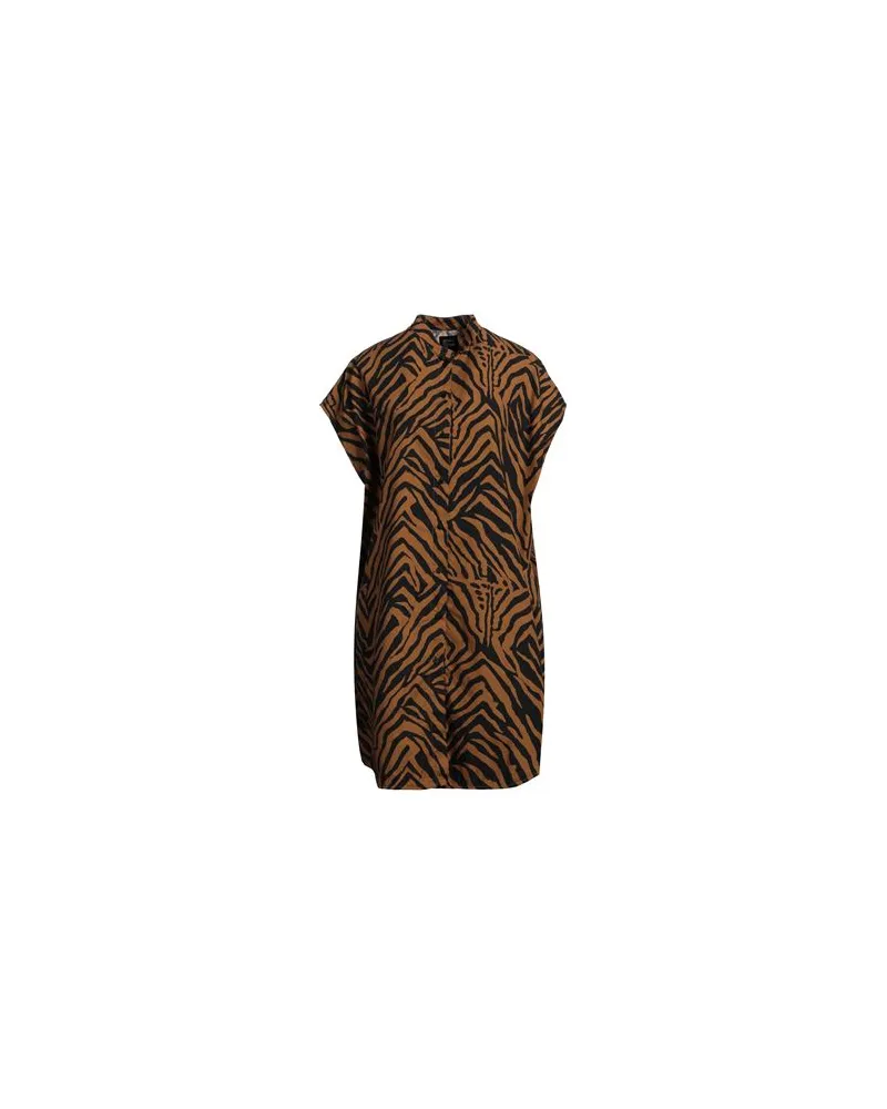 FISICO-Cristina Ferrari KLEIDER - Mini-Kleiderauf YOOX.COM Braun