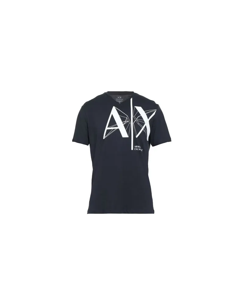 Armani Exchange TOPS - T-shirtsauf YOOX.COM Nachtblau