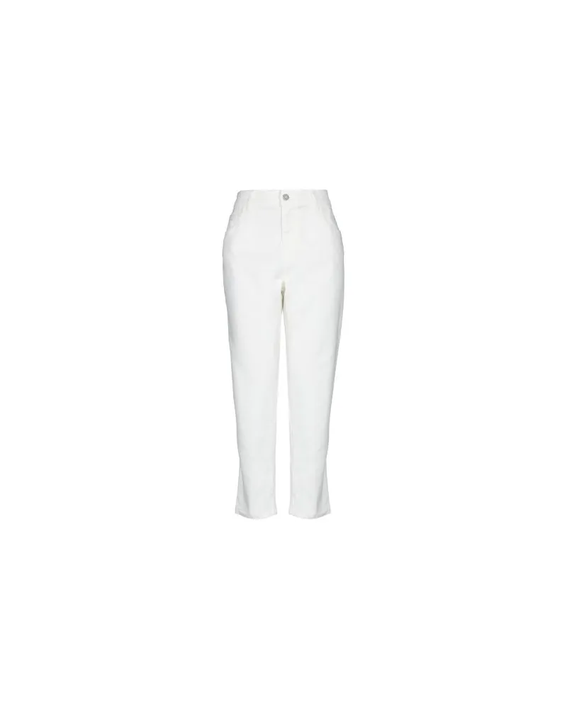Manila Grace HOSEN & RÖCKE - Jeanshosenauf YOOX.COM Weiß