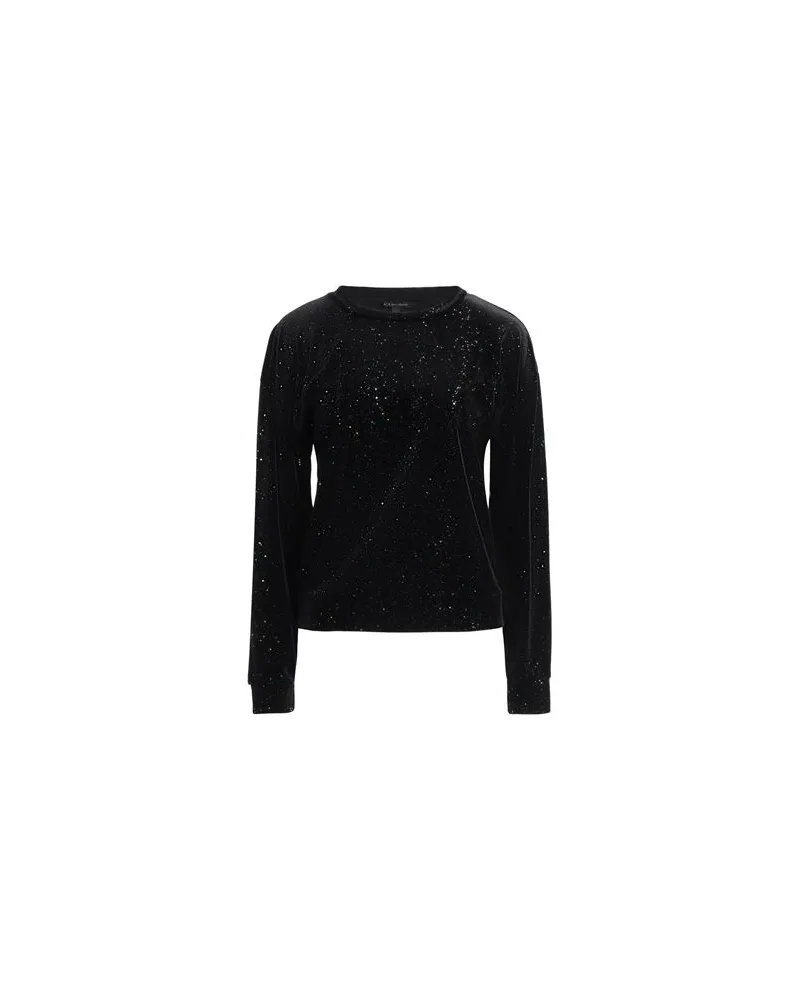 Armani Exchange TOPS - Sweatshirtsauf YOOX.COM Schwarz