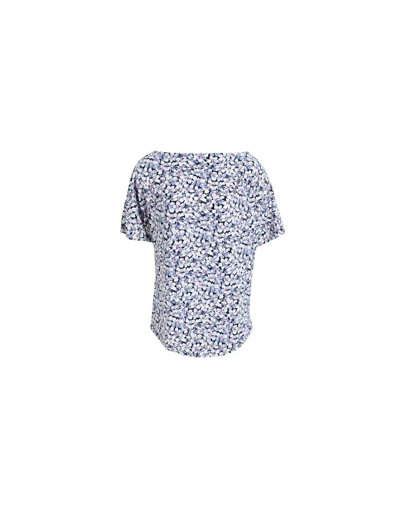 Ralph Lauren FLORAL PLEATED STRETCH JERSEY TEE  - TOPS - T-shirtsauf YOOX.COM Weiß