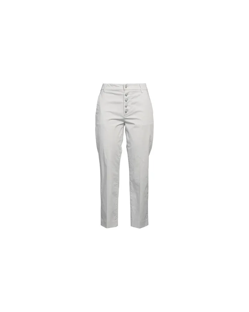 Dondup HOSEN & RÖCKE - Hosenauf YOOX.COM Hellgrau