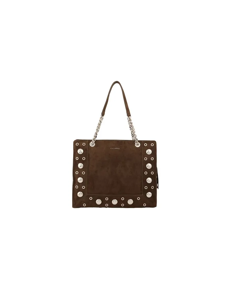LA CARRIE TASCHEN - Handtaschenauf YOOX.COM Schokobraun