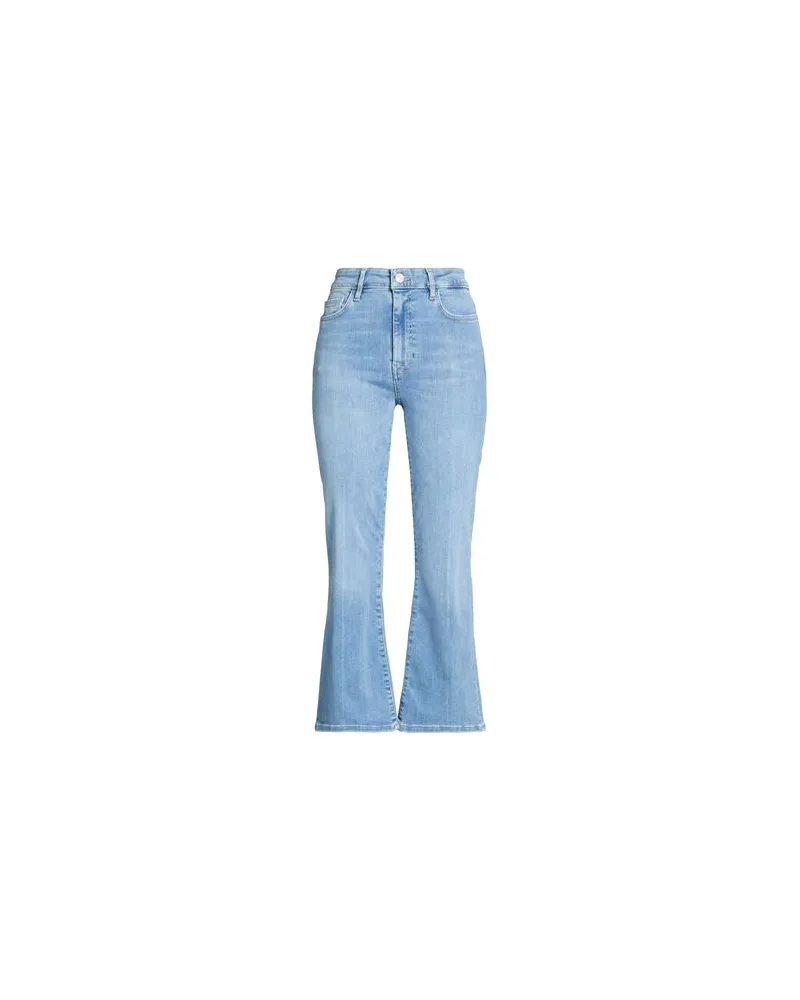 Frame Denim LE CROP MINI BOOT - HOSEN & RÖCKE - Jeanshosenauf YOOX.COM Blau