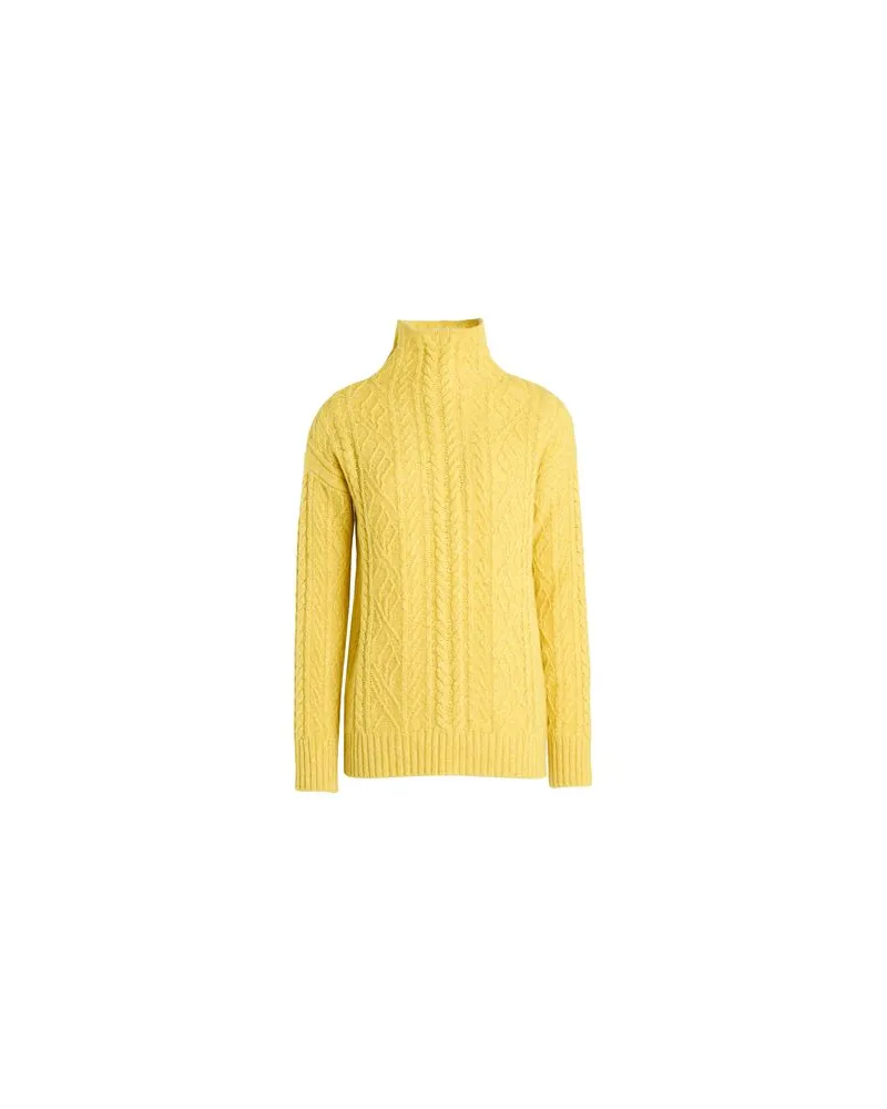 Ermanno Scervino STRICKWAREN - Rollkragenpulloverauf YOOX.COM Gelb