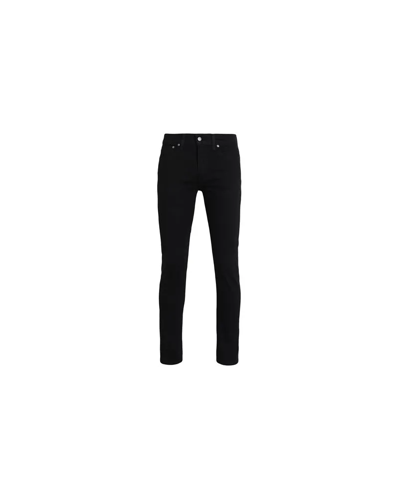 Levi's SKINNY TAPER  - HOSEN & RÖCKE - Jeanshosenauf YOOX.COM Schwarz