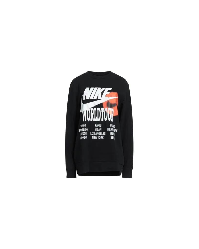 Nike LON SLEEVE TOP WORLD TOUR  - TOPS - T-shirtsauf YOOX.COM Schwarz