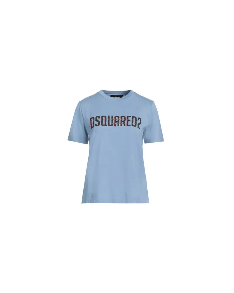 Dsquared2 TOPS - T-shirtsauf YOOX.COM Blaugrau